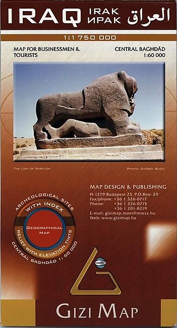 GIZI - IRAQ ECHELLE 1 1 750 000 E GIZI