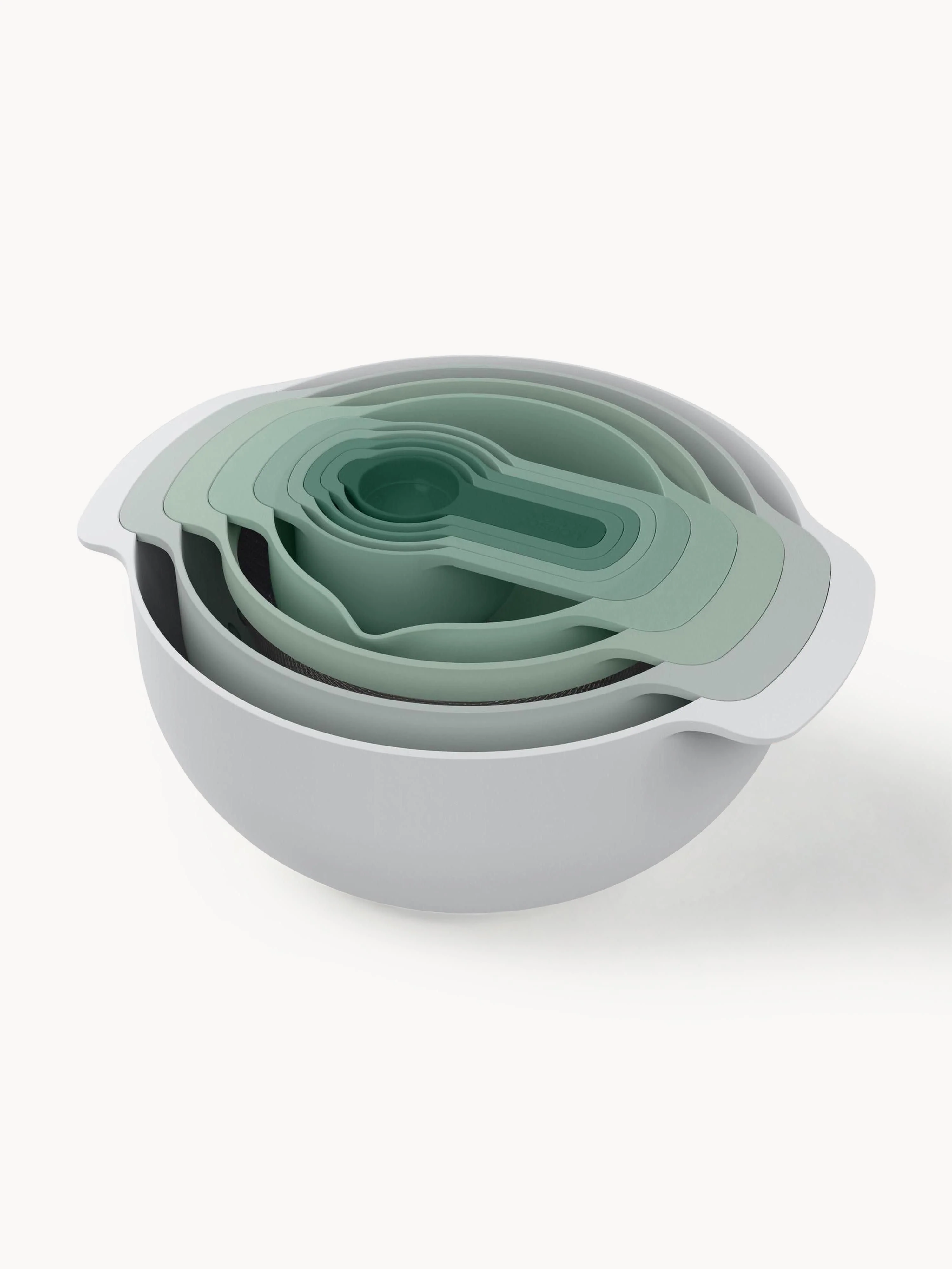 Schalen en maatlepels Nest Plus, 9-delig