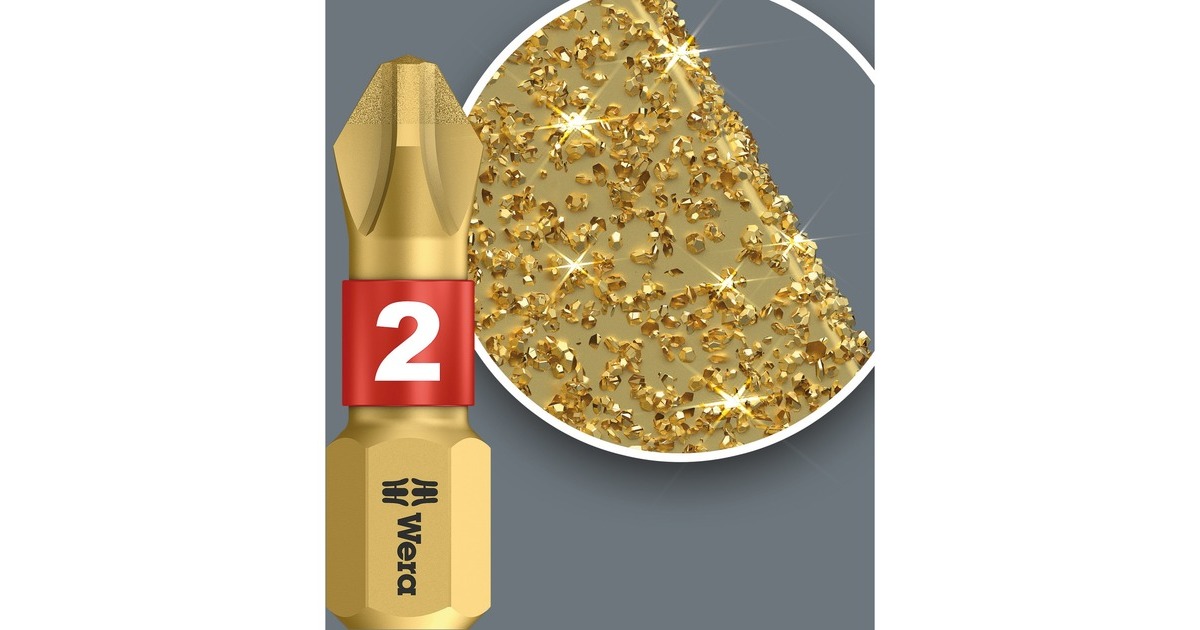 WeraBit-Check 12 Diamond 1 bitset  (12-delig)