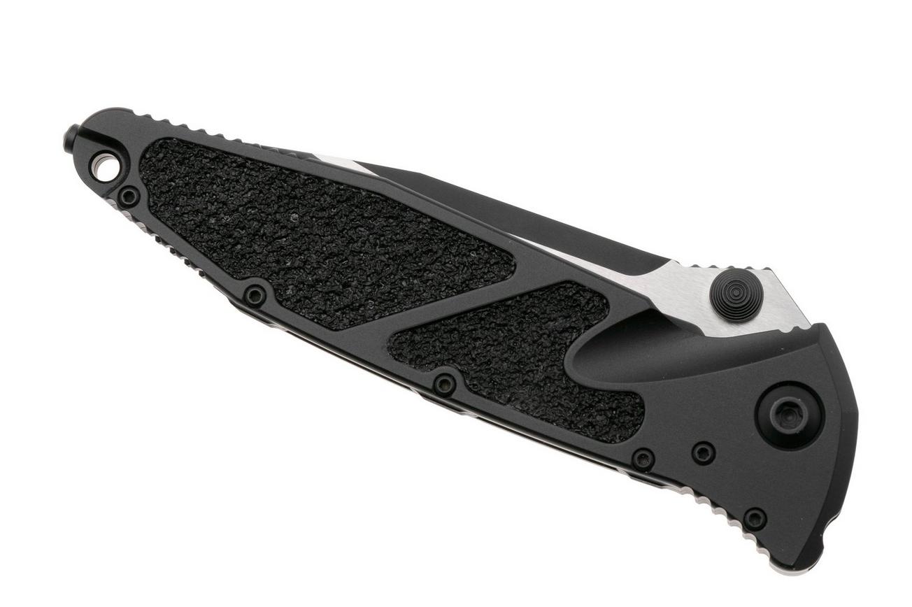 Microtech Socom Elite 160-1T, Two Tone M390 Clippoint, Black Aluminum zakmes