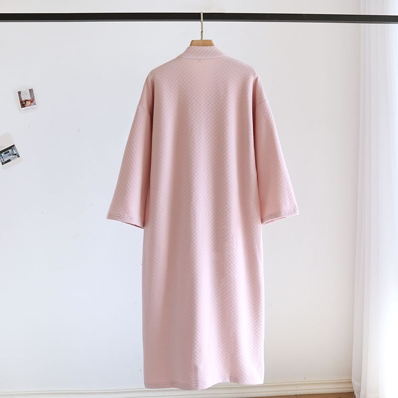 Finlies - effen pyjamajas met vetersluiting
