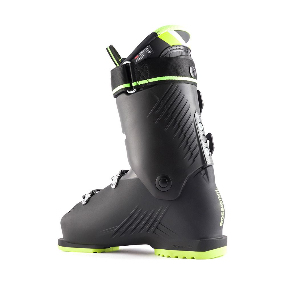Rossignol HI SPEED 100 HV - Chaussures ski Homme black/yellow
