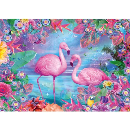 Schmidt Spiele Puzzle - Flamingos, 500 Teile