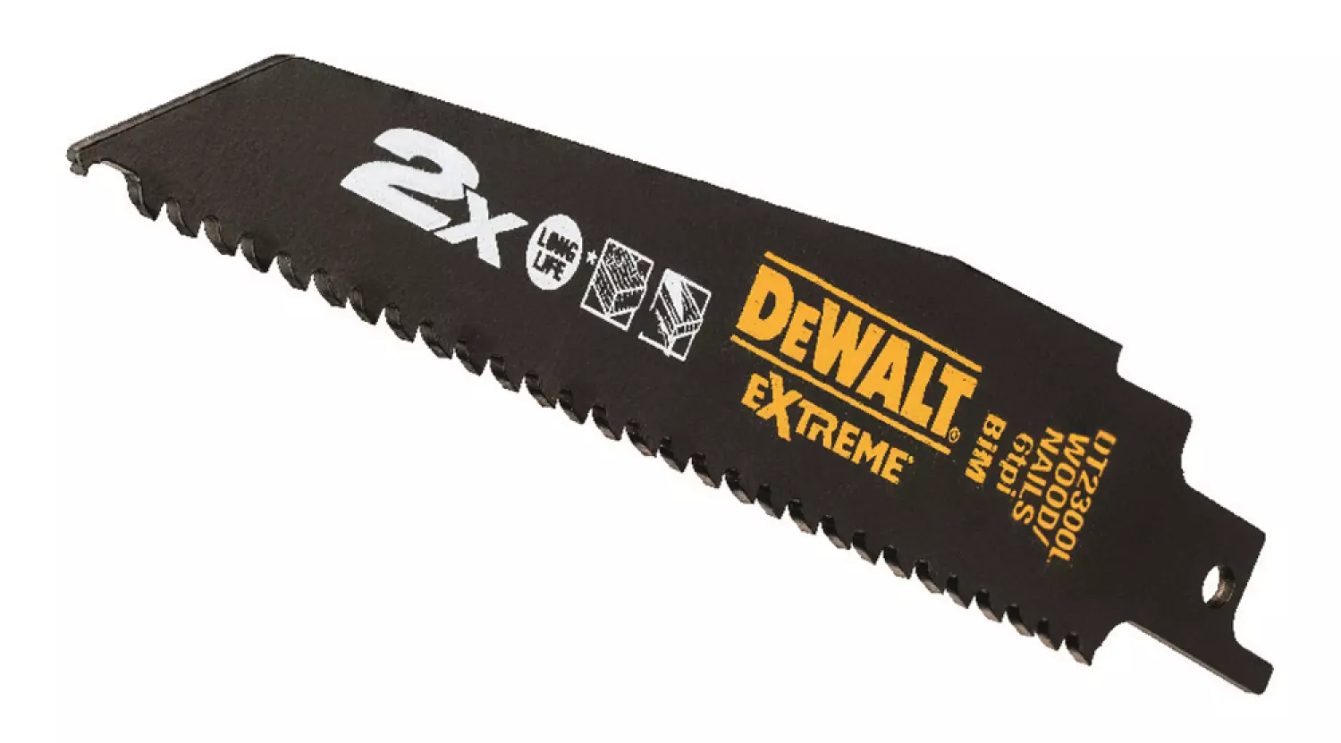 DeWALT DT2441L 12 delige Reciprozaagbladen set in koker - Hout/Metaal/Hout met spijkers