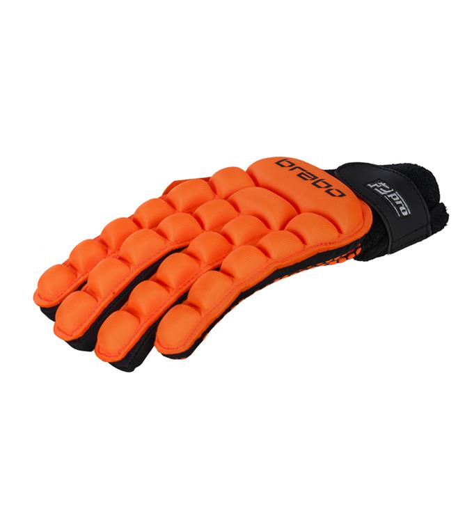 Brabo BP1085 Indoor Glove F2.1 Pro L.H. Orange Hockeyhandschoen