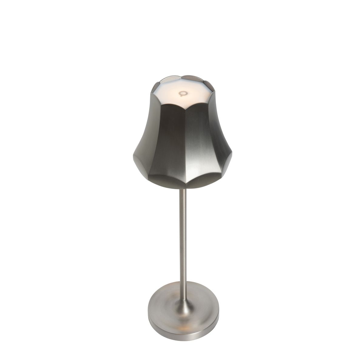 Set van 2 retro tafellampen gunmetal oplaadbaar IP44 - Granny