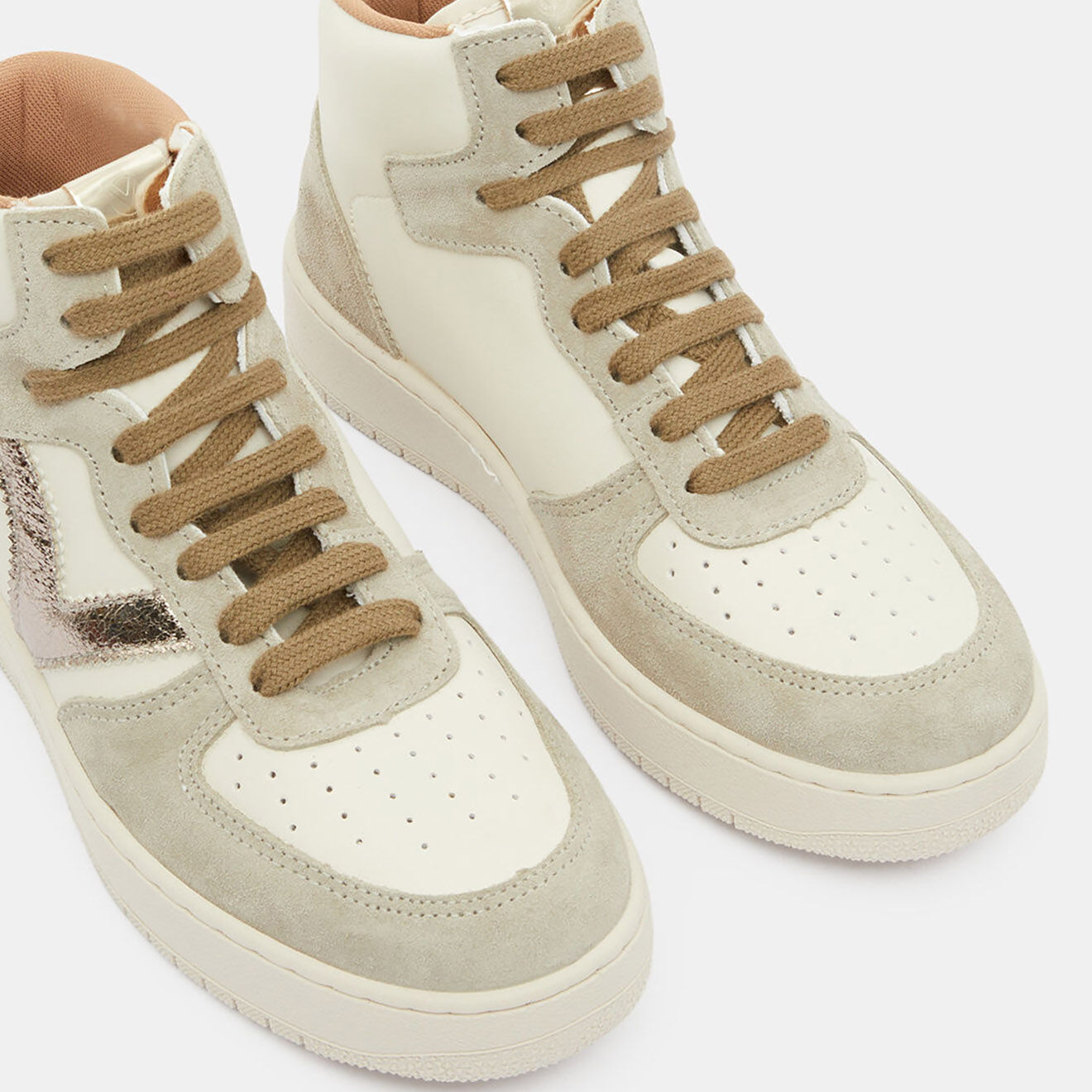 Victoria Baskets Perfhte V blanc/gris