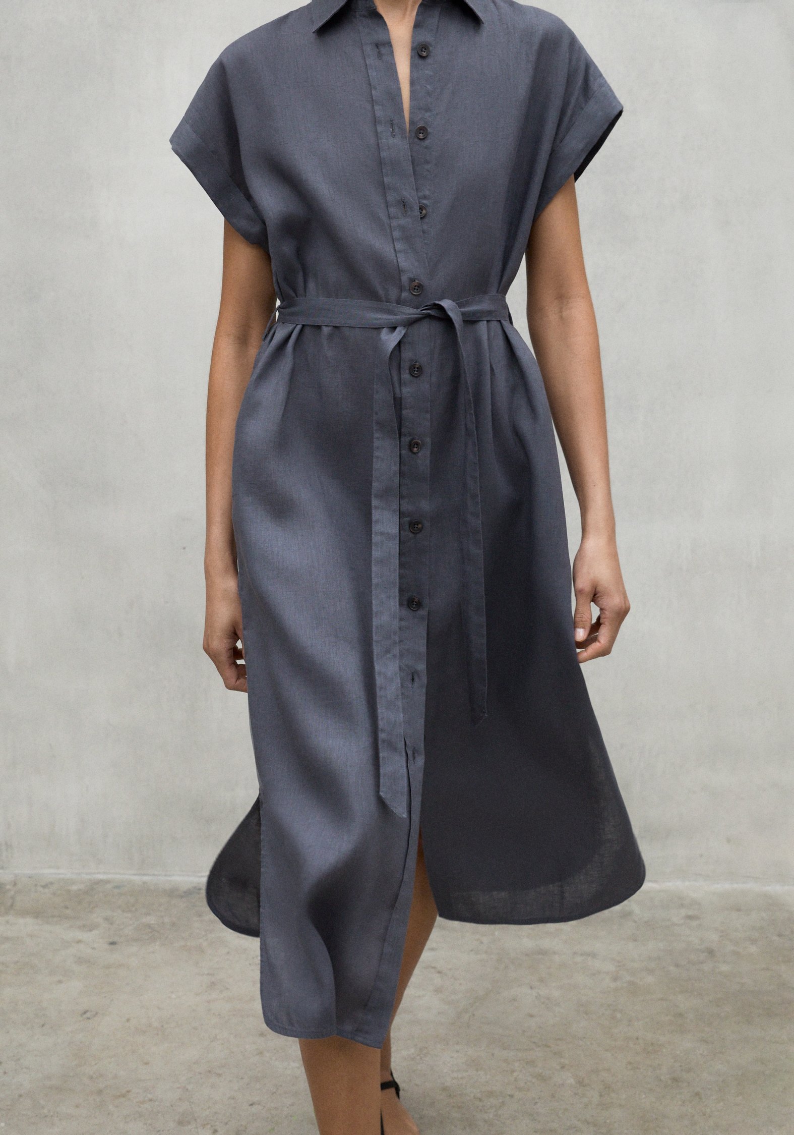 Ecoalf Kleid Amatista Dress Storm Grey