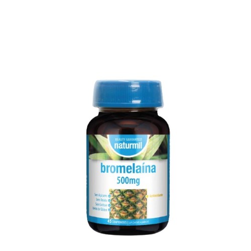 Naturmil Bromelaína 500mg 45 comprimidos