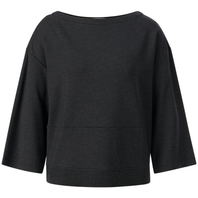 Damenshirt TENCEL™, Anthrazitmelange