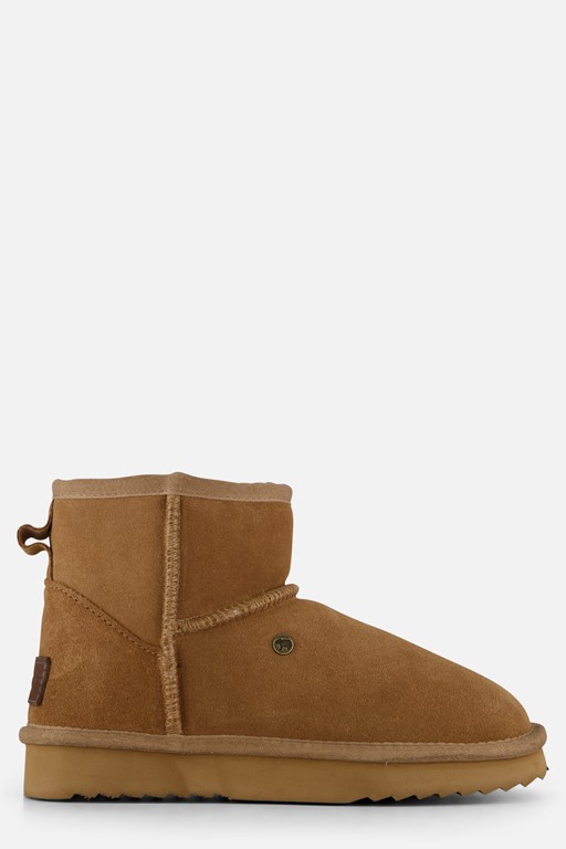 Warmbat Wallyby Gevoerde boots cognac Suede