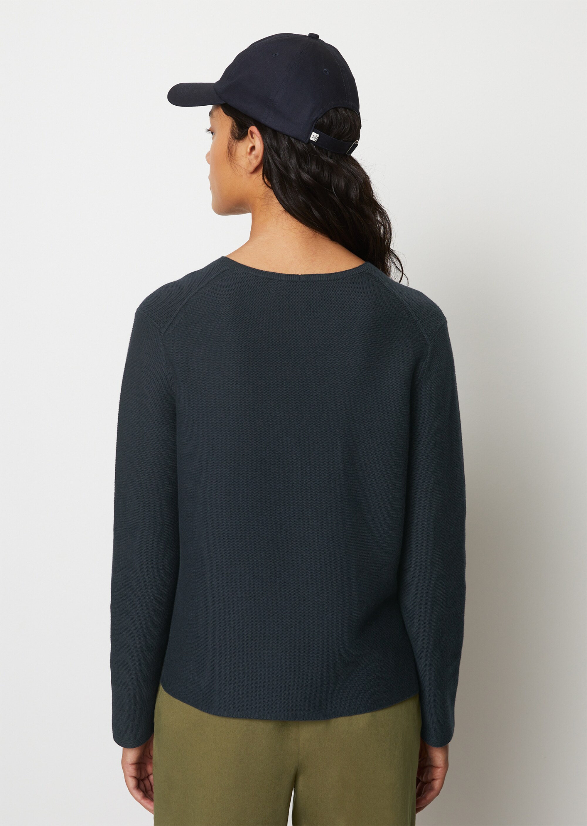 V-Neck-Pullover looseaus Organic Cotton