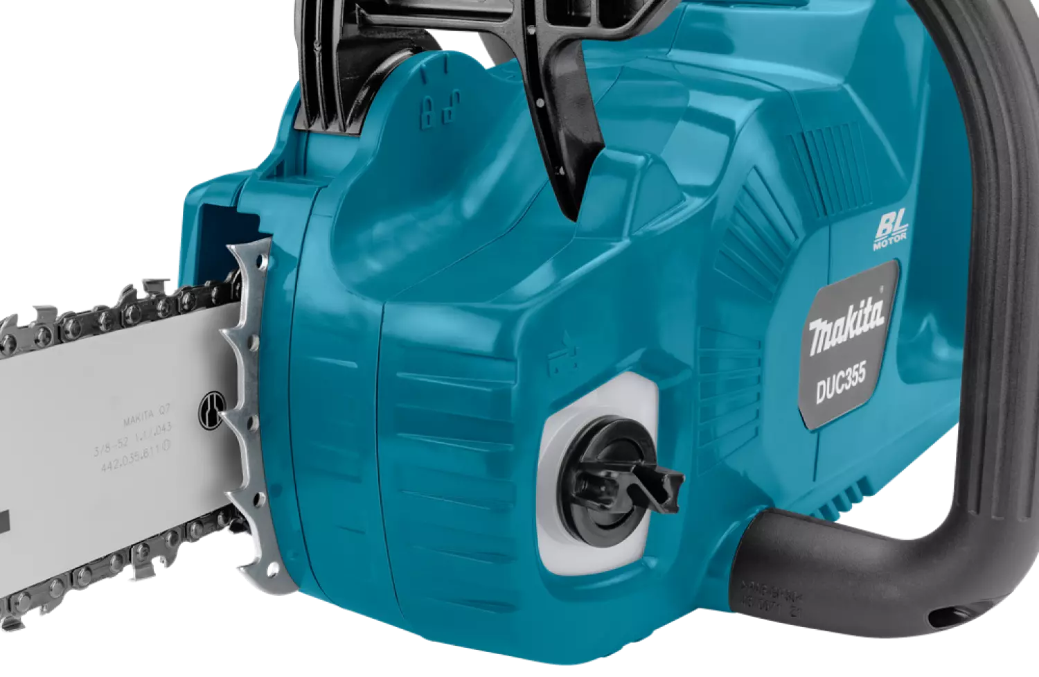 Makita DUC355Z 36V (2x 18V) Li-Ion accu kettingzaag body - 350mm - koolborstelloos