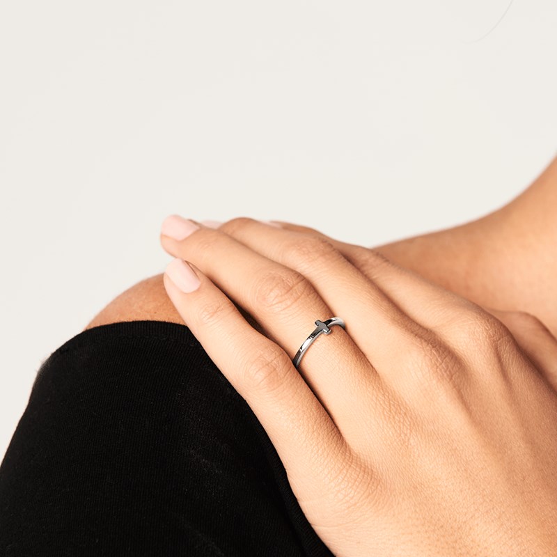 Bague femme argent ou plaqué or MINI STICK - PD Paola