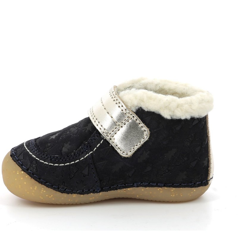 Kickers Kickers So Schuss Fourrées Marine