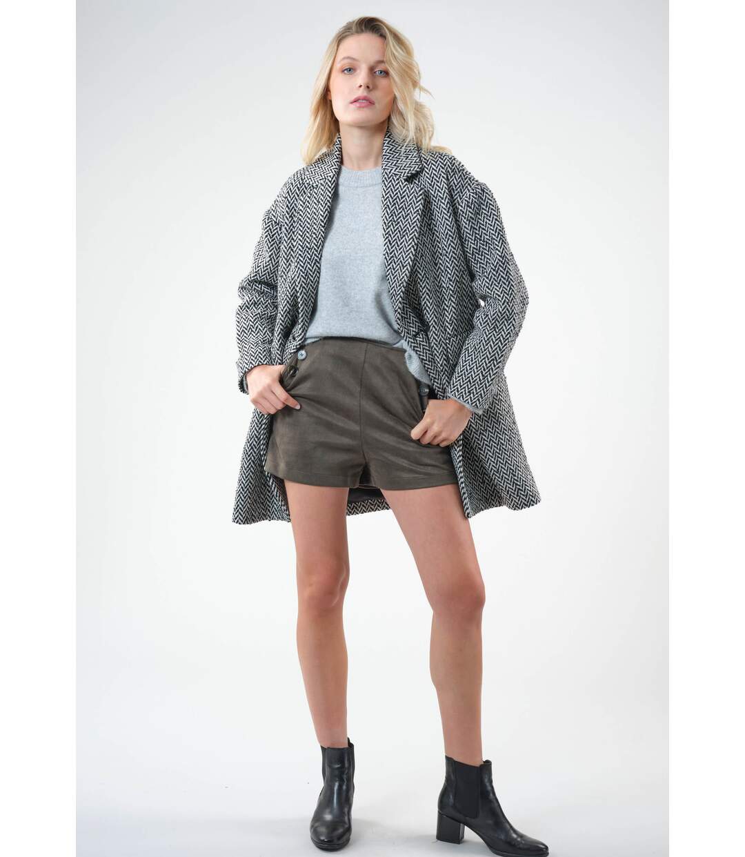 Manteau mi-long oversize REGINA