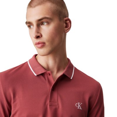 Polo à manches courtes homme Tipping Slim CALVIN KLEIN