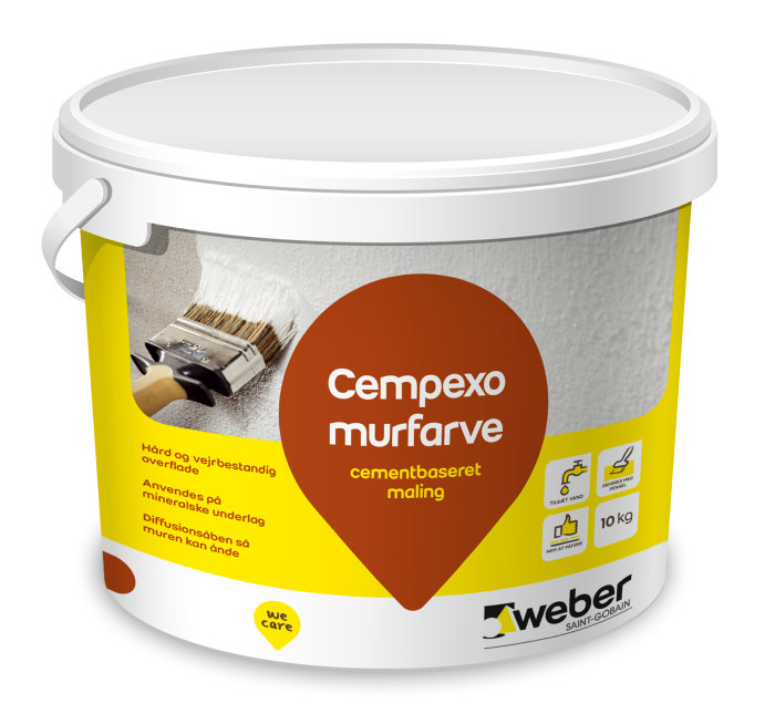 Weber Cempexo murmaling hvid - 10 kg