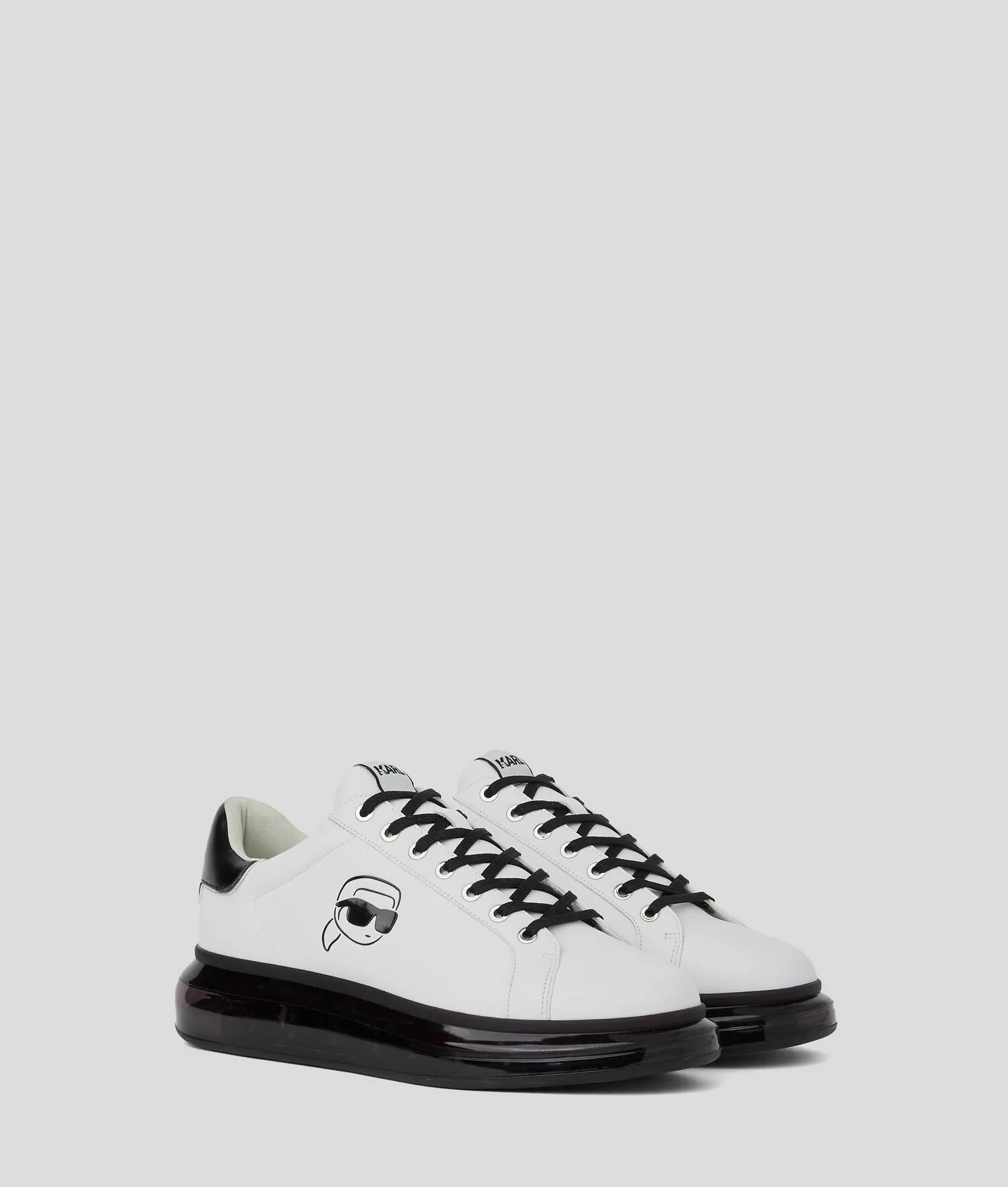 BASKETS IKON NFT KAPRI - Blanc/Noir