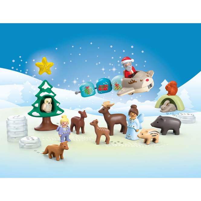 Playmobil® Adventskalender 70297 - Schneeweihnacht - Playmobil® Junior