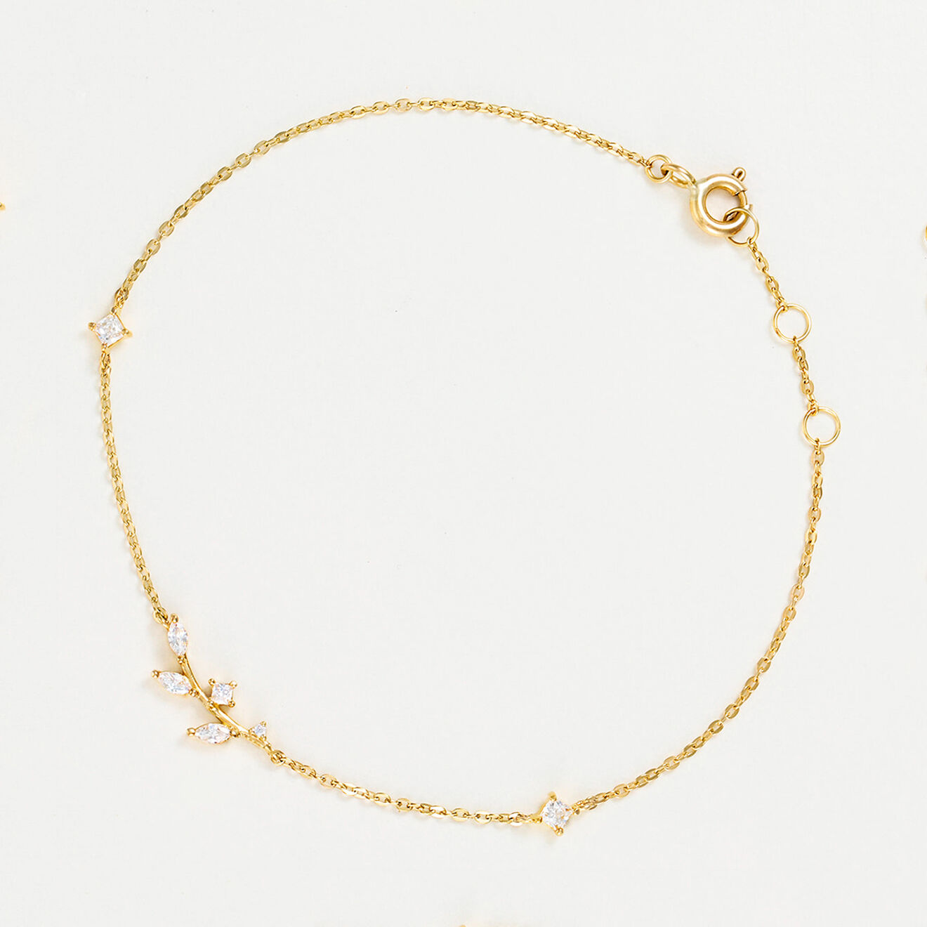 By Colette Bracelet Lindos Zirconium or jaune