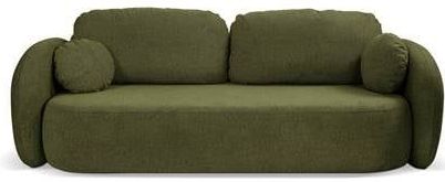 NADUVI Collection - OLAN - 3-Zitsbank - Groen - Chenille - Slaapfunctie