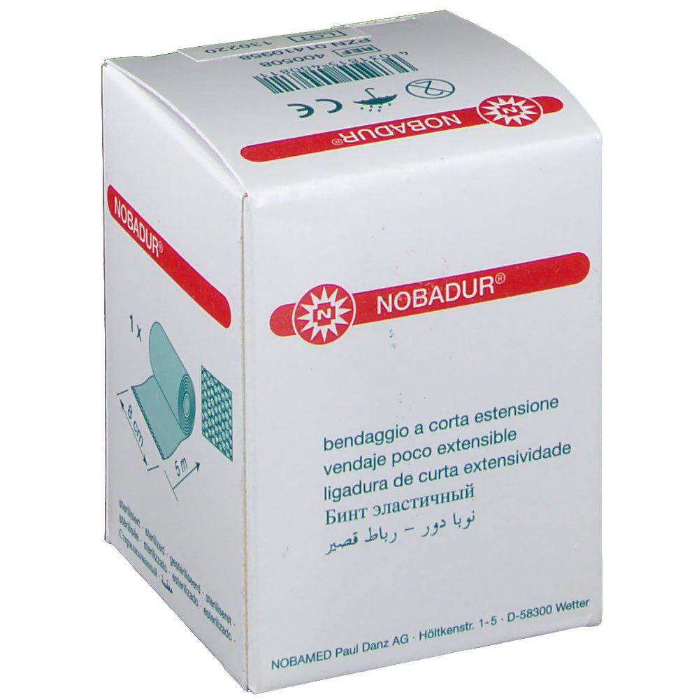 NOBADUR® Kurzzugbinde 8 cm x 5 m