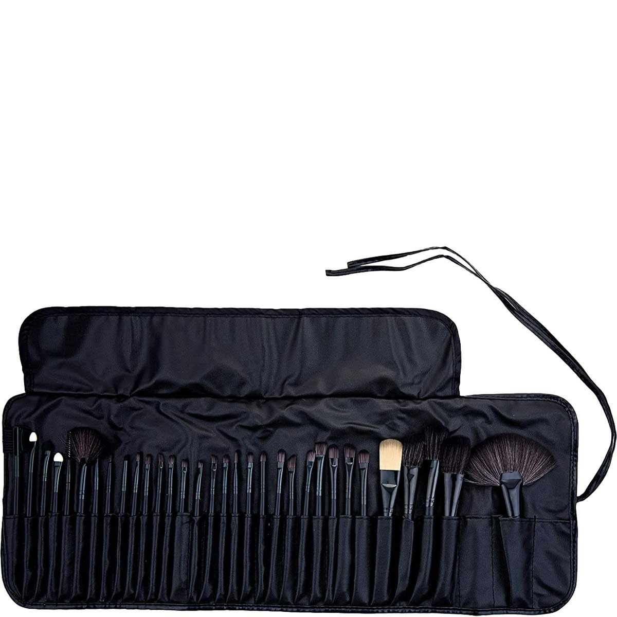 Set de 32 pinceaux - Noir - Teint, lèvres & yeux