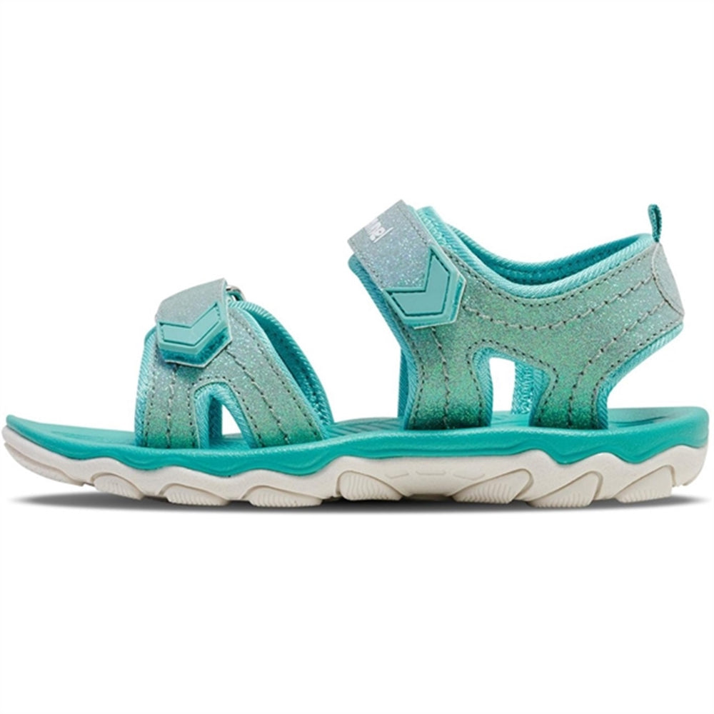 Køb Hummel Sandal Glitter Jr Blue Surf
