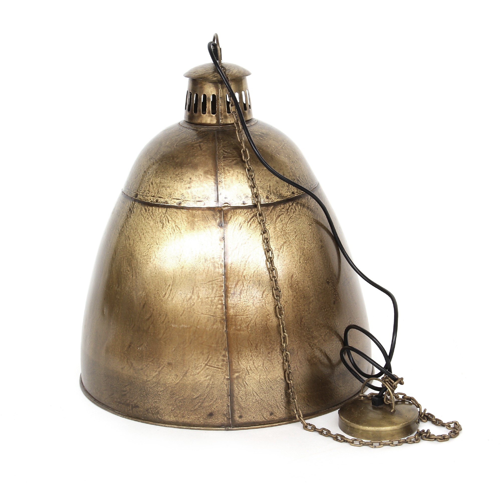 Lampe 'Mare', messing, Ø 45 cm, H 55 cm von fischer's lagerhaus