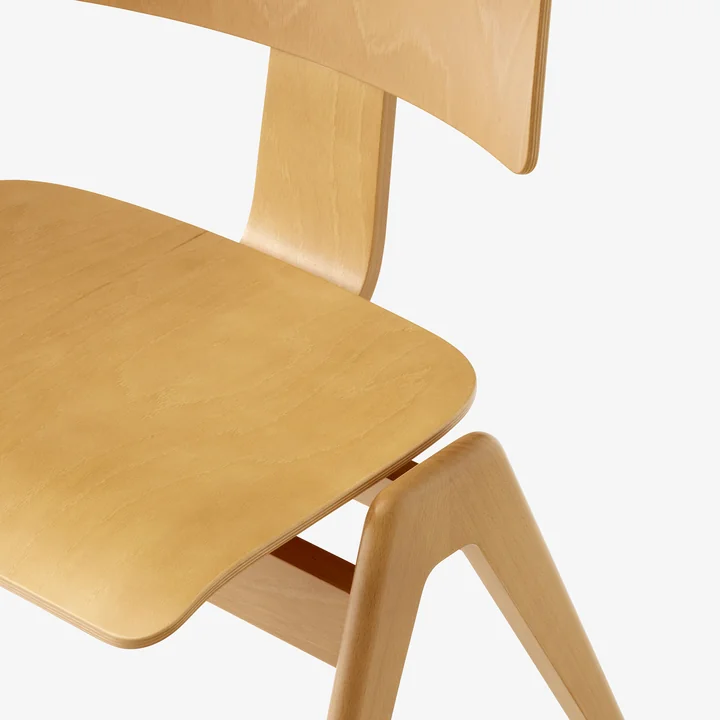 &Tradition - Daystak RD1 Side Chair, Buche