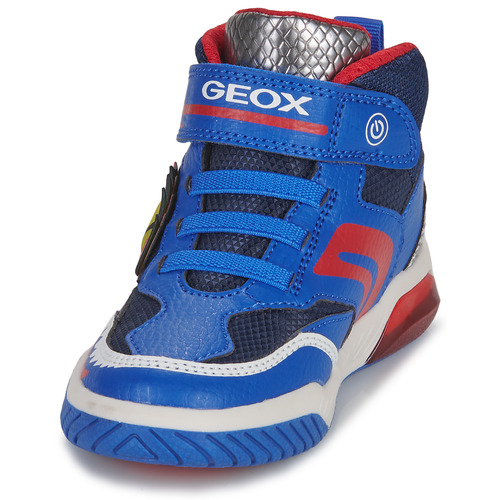 Geox - J INEK BOY D - Bleu / Rouge