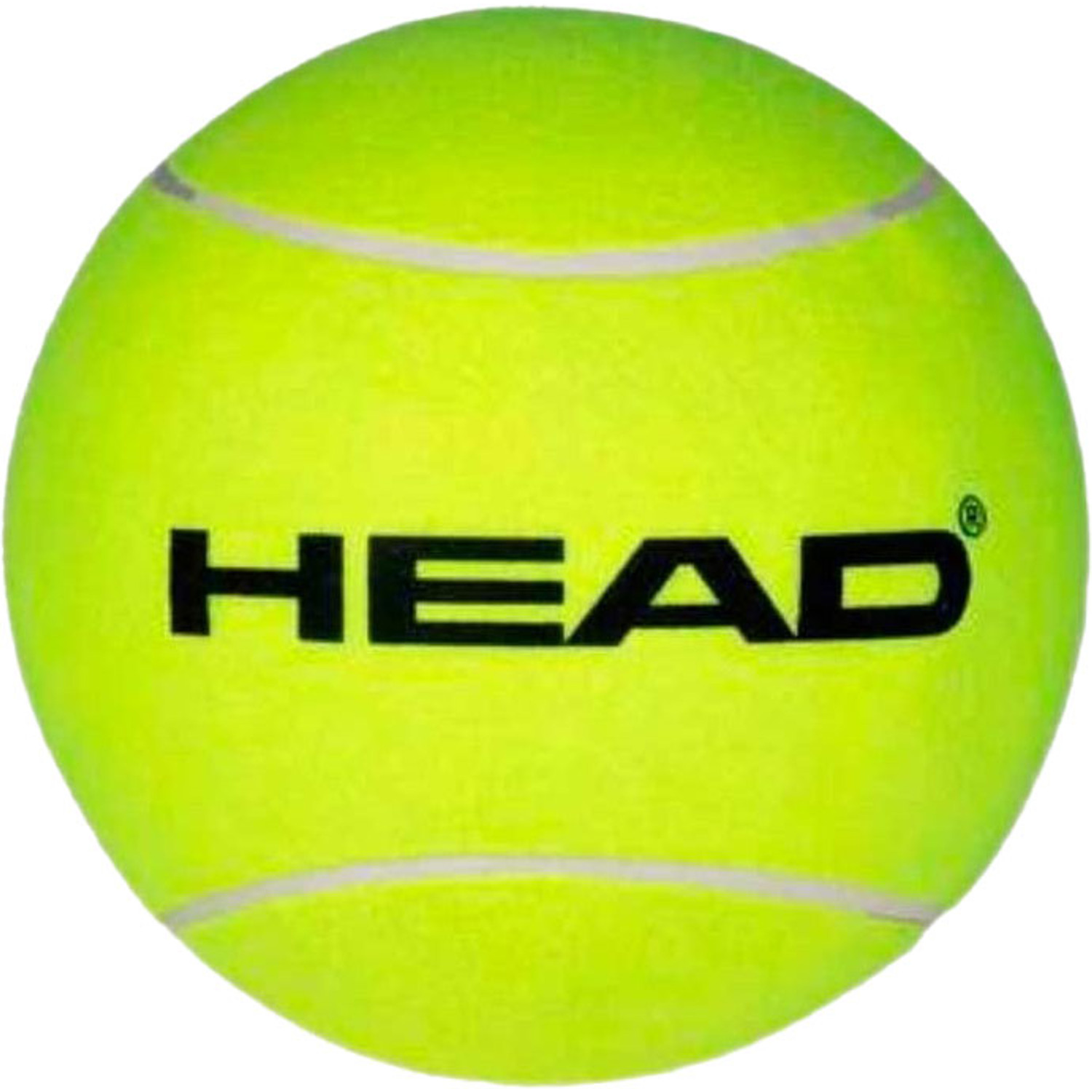 HEAD Medium Inflatable Ball Geel