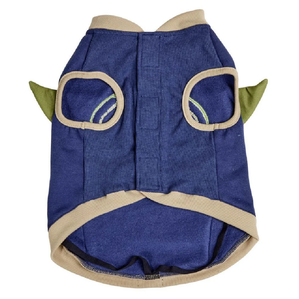 Sweatshirt pour chien Yoda bleu Taille M