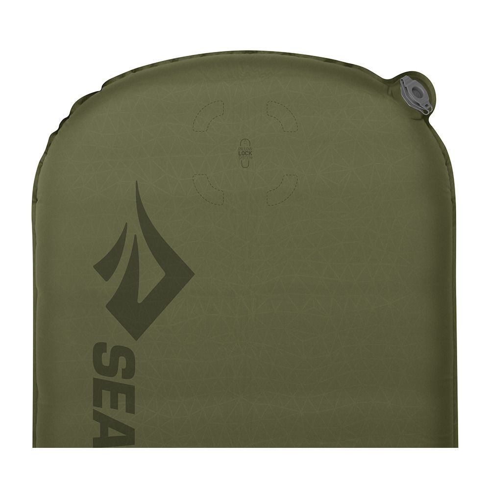 Sea To Summit CAMP + LARGE - Matelas auto-gonflant mat olive