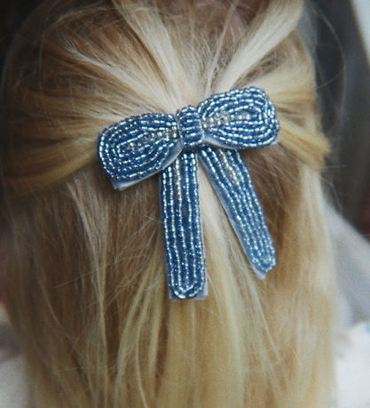 Konges Sløjd Haarspange - Celebration Pearl Bow - 7x8 cm - Ashle