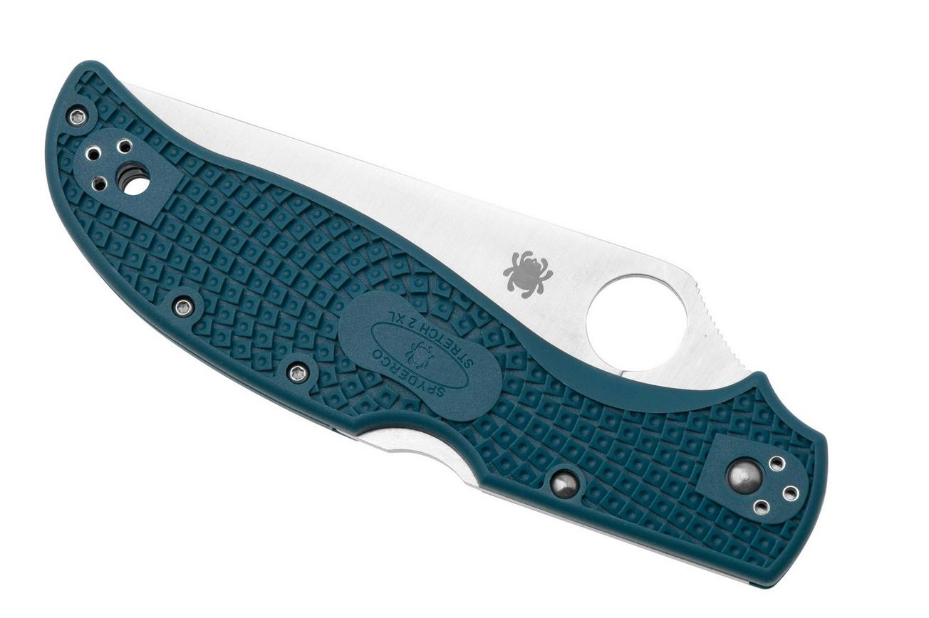 Spyderco Stretch 2 XL K390 C258FPK390 Blue FRN, zakmes