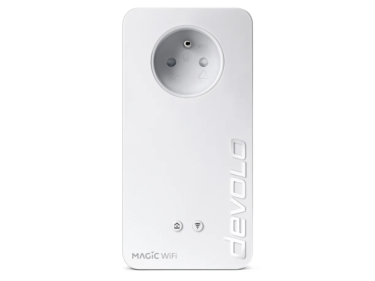 devolo Magic 1 WiFi - - bro - - HomeGrid - Wi-Fi 5 - Dual Band - kan sluttes til vægstik