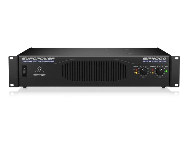 Behringer asd, 4000 W, 0,02%, 34 dB, 20000 ohm (O), 20 - 20000 Hz, 1/4