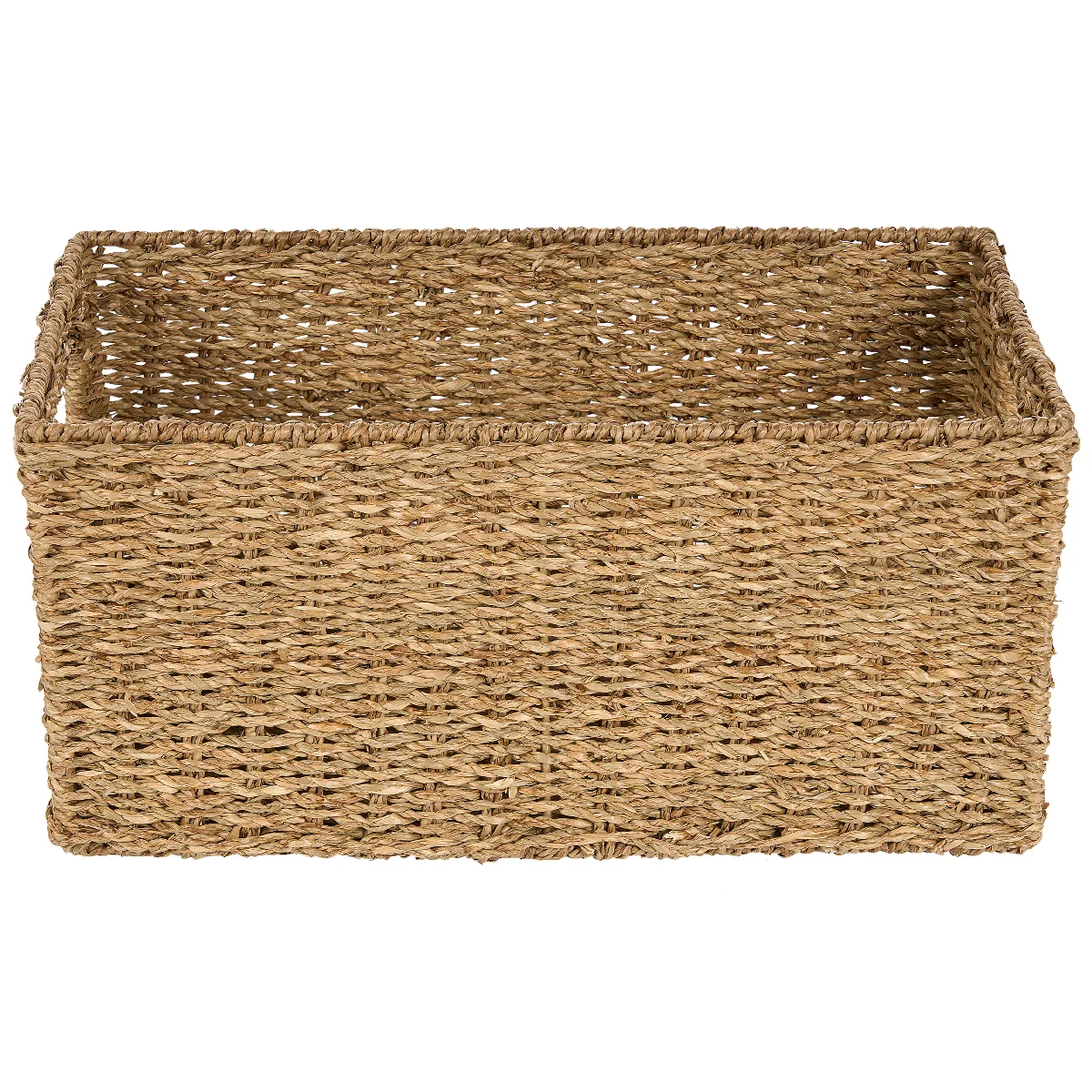 Beliani DONGHA - Lot de 2 paniers en herbes marines