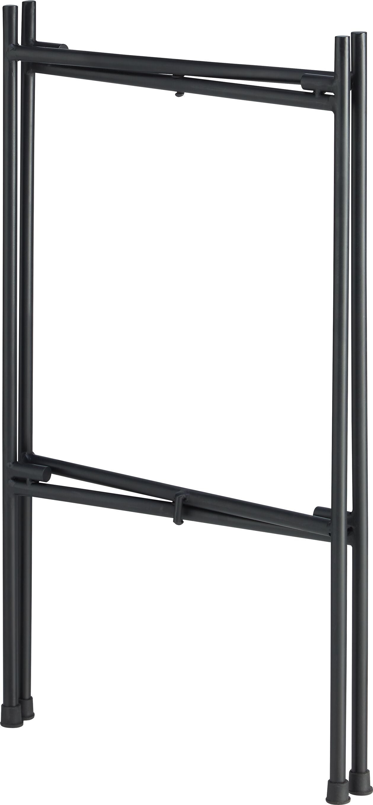 LIVIA Pflanzenständer - Schwarz / H: 58.0 cm