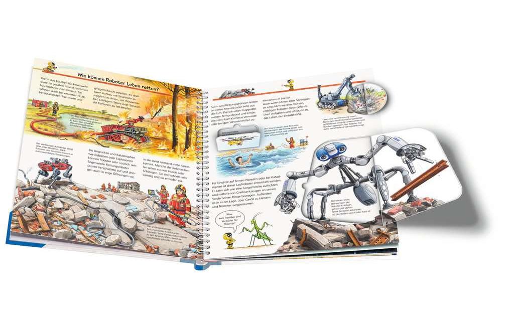 Kinder-Sachbuch WWW Alles über RoboterKlappbuch