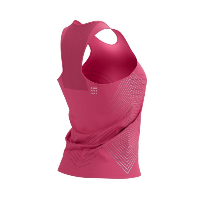 Compressport Dame Singletter Performance Singlet Pink