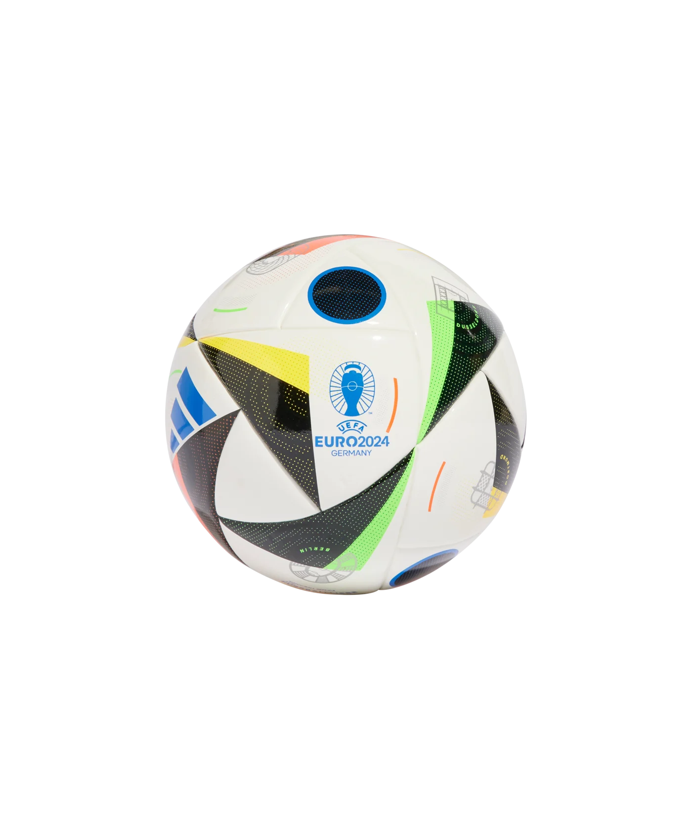 adidas Fussballliebe Miniball EM 2024 Weiss Schwarz Blau