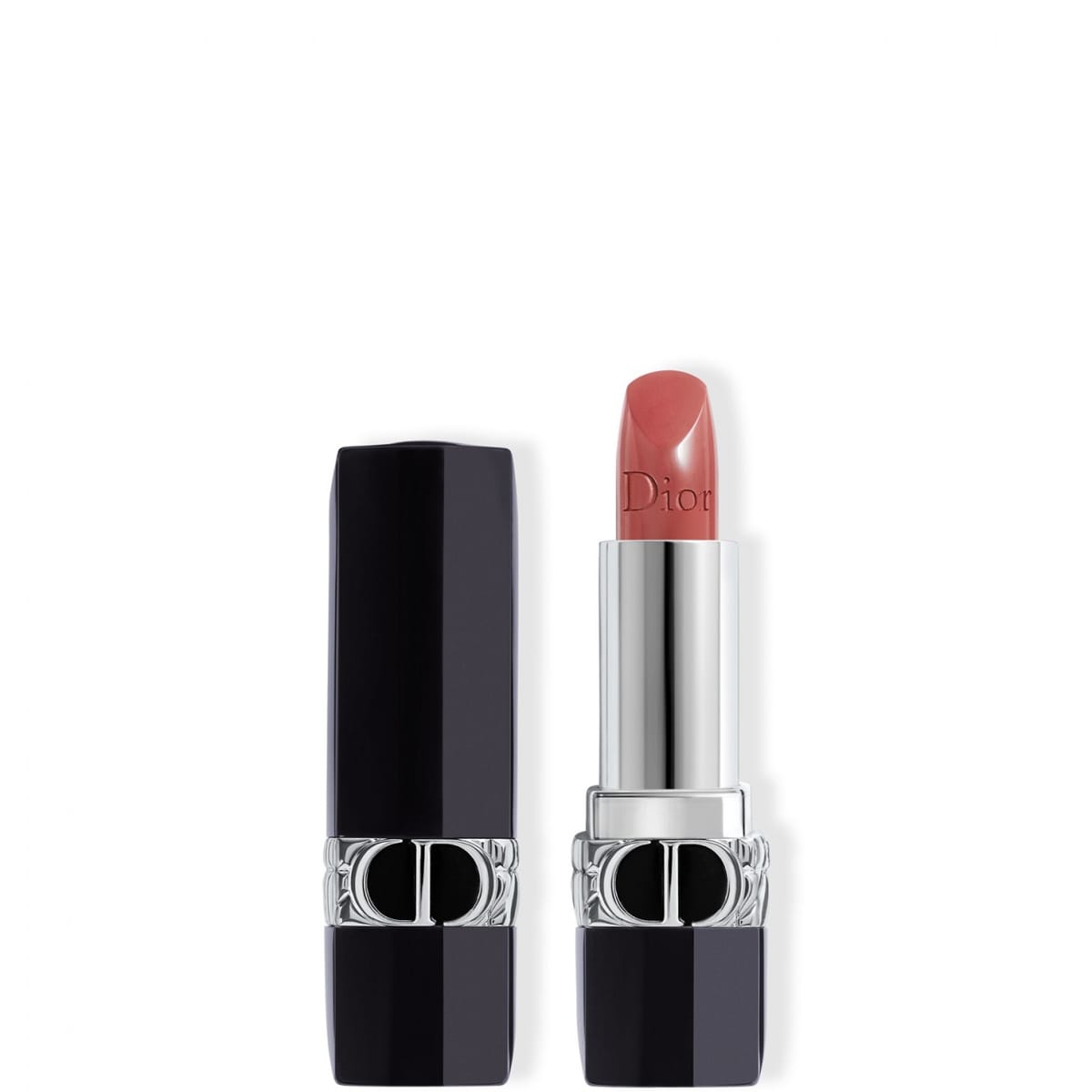 Rouge Dior Rouge Dior Rouge à Lèvres Rechargeable Couleur Couture, 4 finis : Satin, Mat, Métallique et Velours