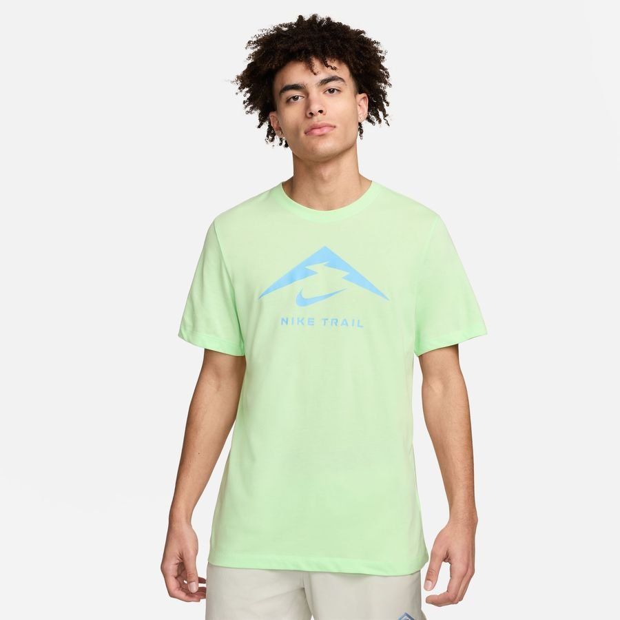 Nike T-shirt Running Dri-FIT Run Trail - Vert