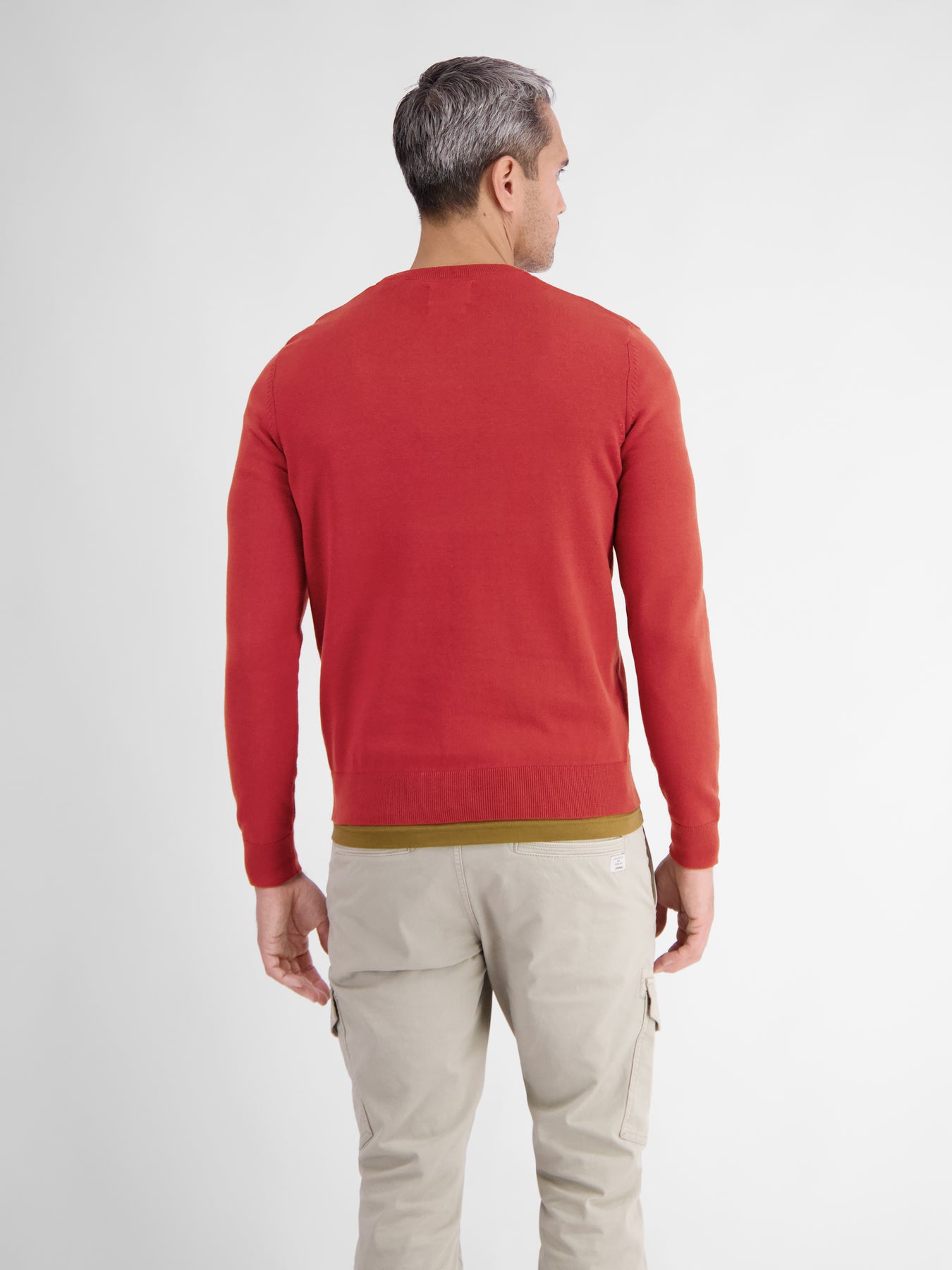 Strickpullover tonal gestreift