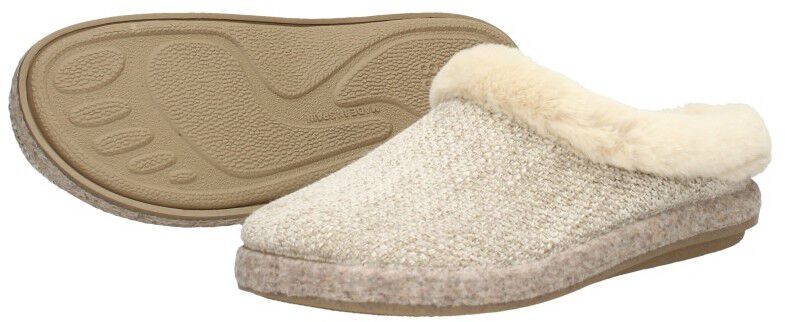 Comfort Plus Pantoffels Open beige