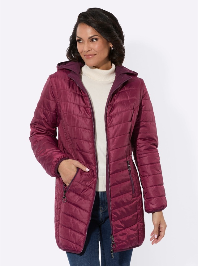 Casual Looks Wendejacke mit Kapuze