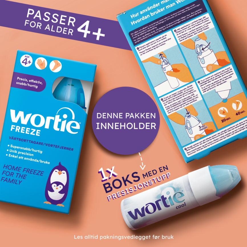 Wortie Freeze vortefjerner 50 ml